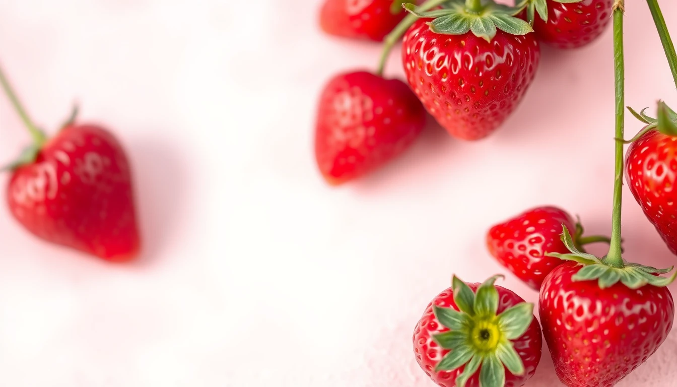 Pastel Strawberry Wallpaper