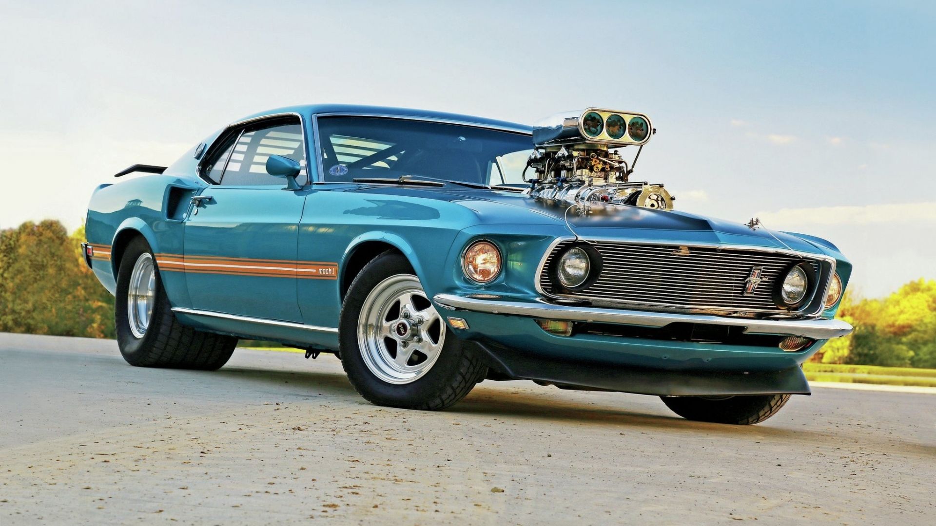 Ford Mustang Muscle Car Wallpaper And Background Best