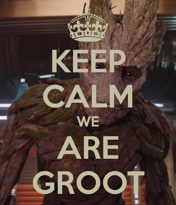 Keep Calm We Are Groot And Carry On Image Generator
