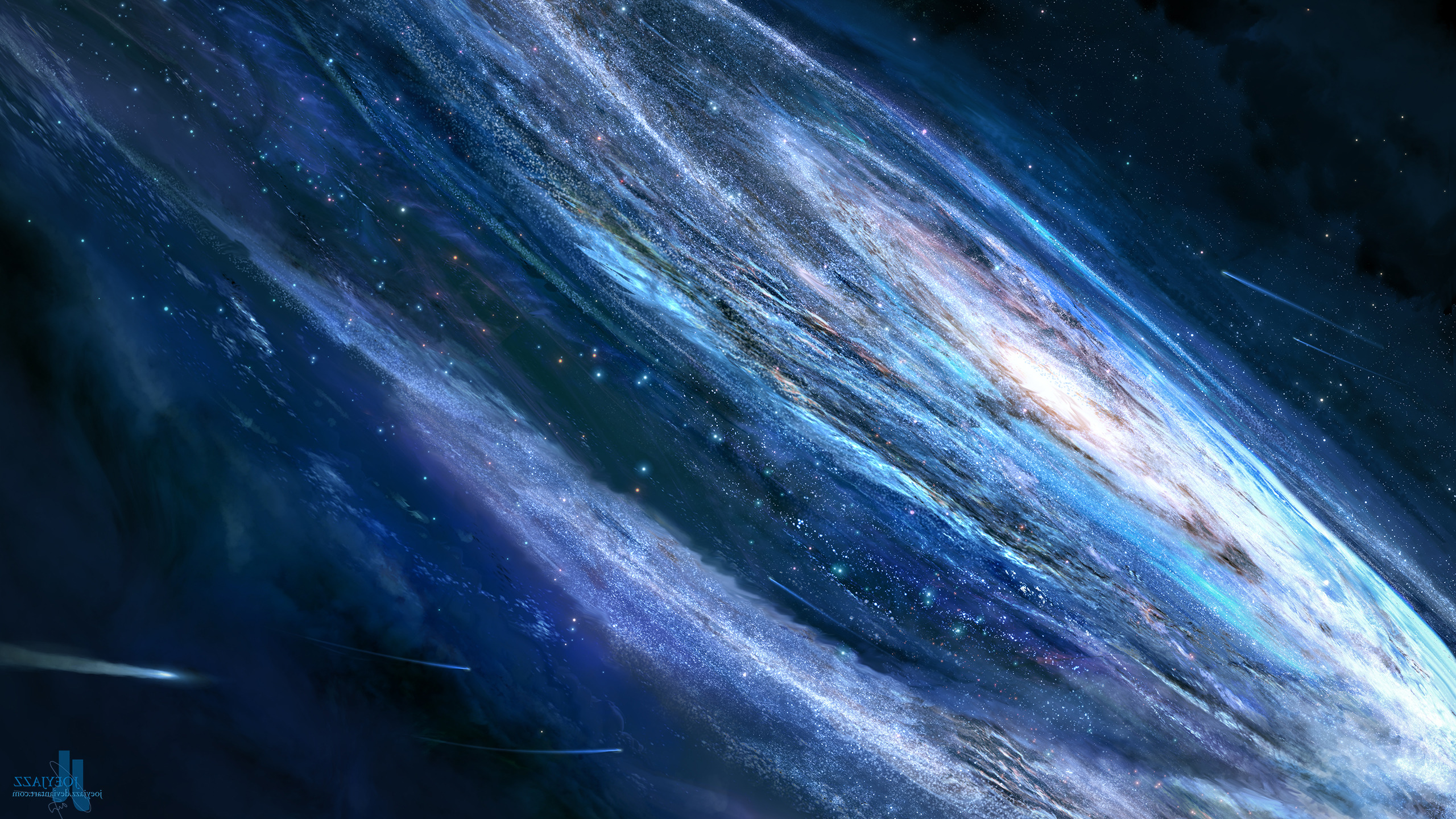 Joeyjazz Space Art Galaxy Stars Artwork Digital Wallpaper