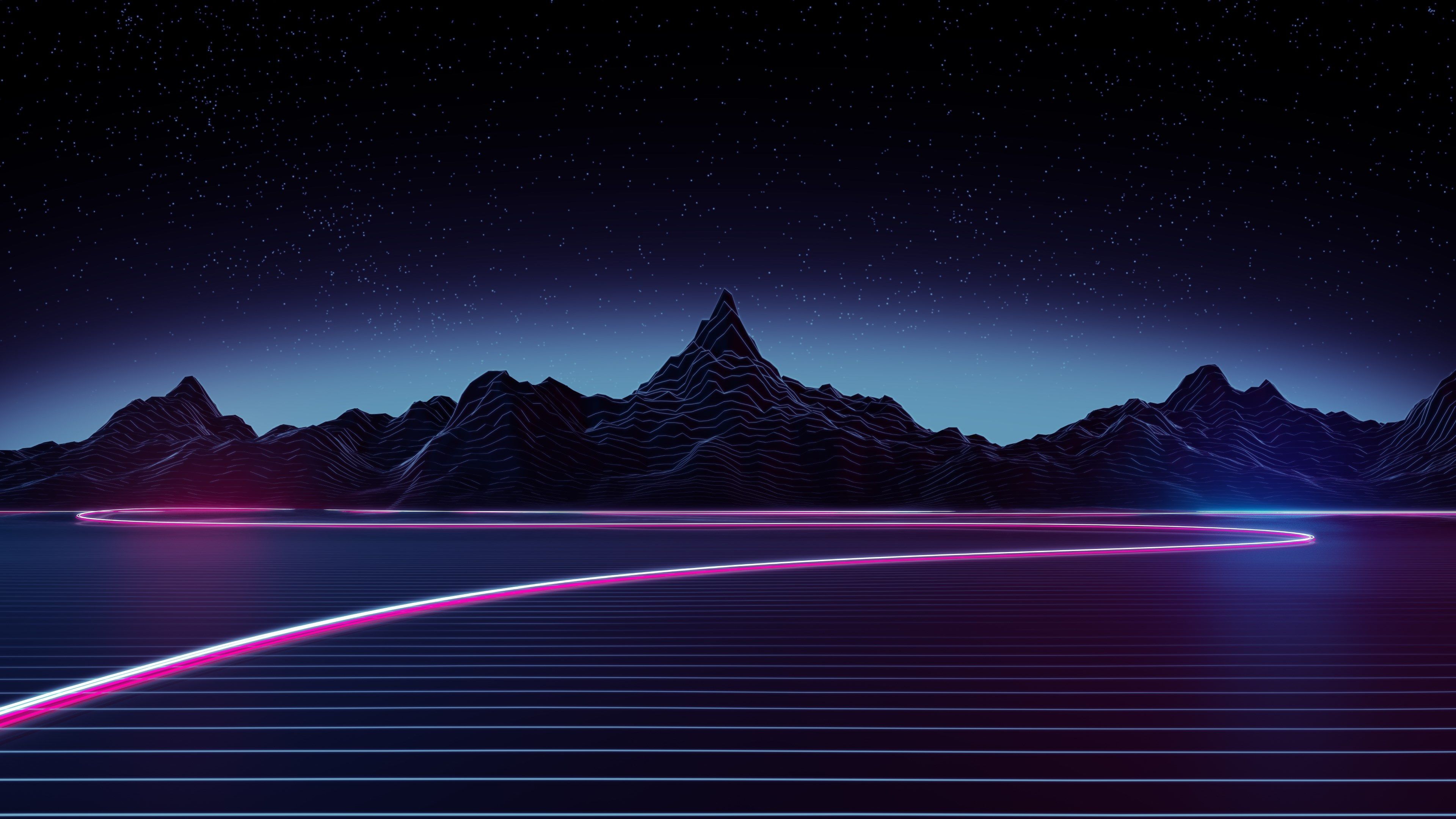 Neon 4k Pc Wallpaper HD
