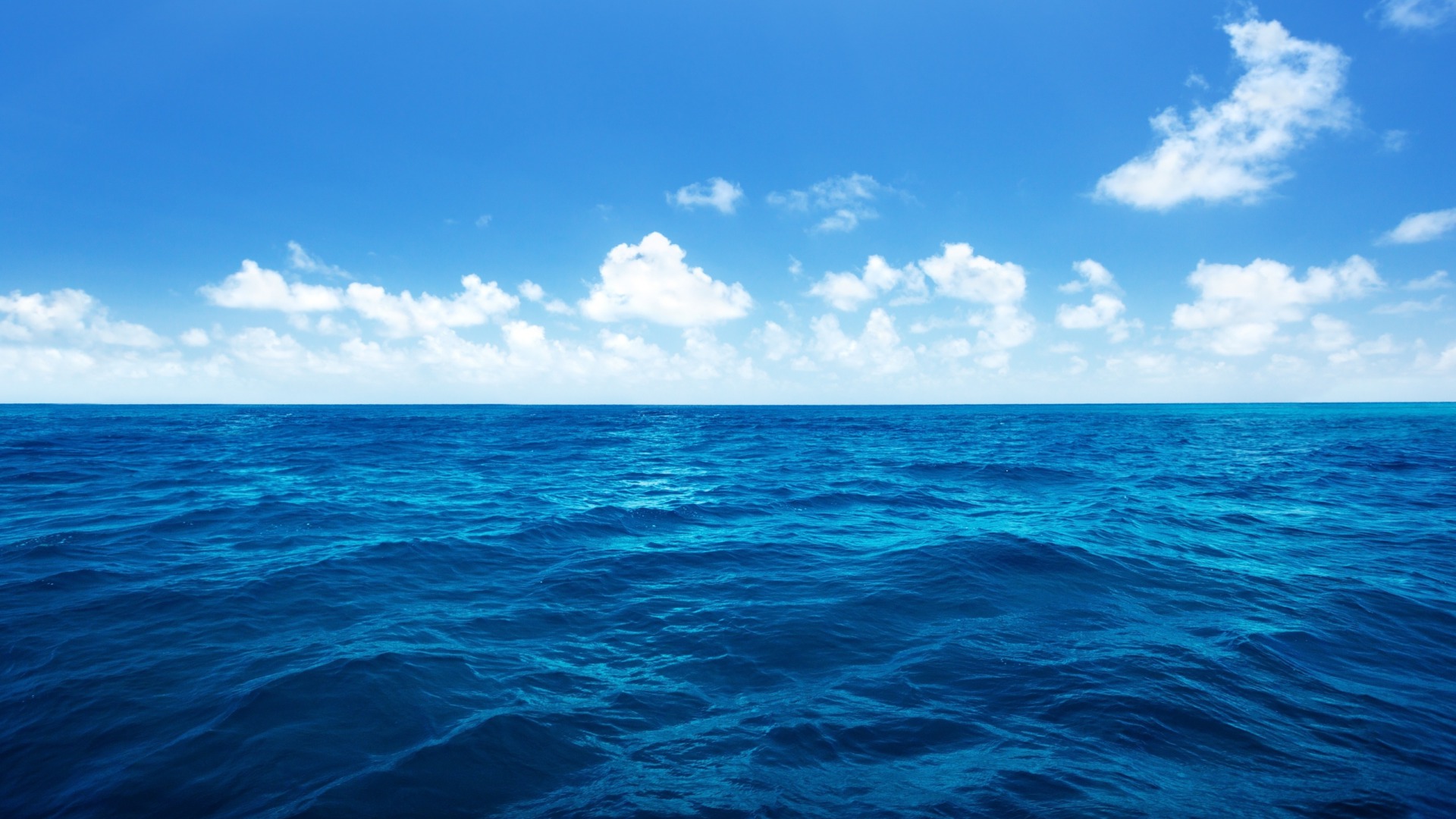 Ocean Blue Wallpaper