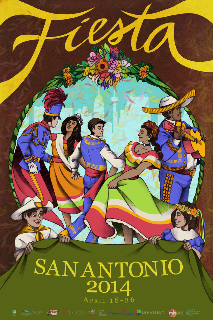 Fiesta San Antonio Poster By Reaperclamp