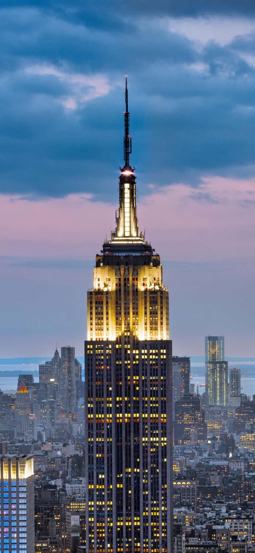 iPhone X New York Background Wallpaper