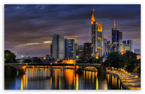 Frankfurt Germany HD Wallpaper For Wide Widescreen Whxga