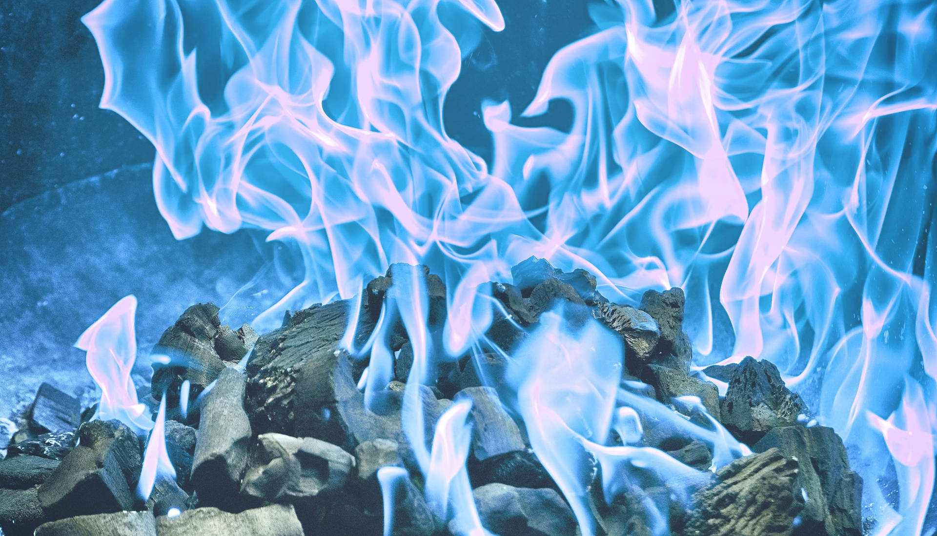 Blue Flame Wallpaper