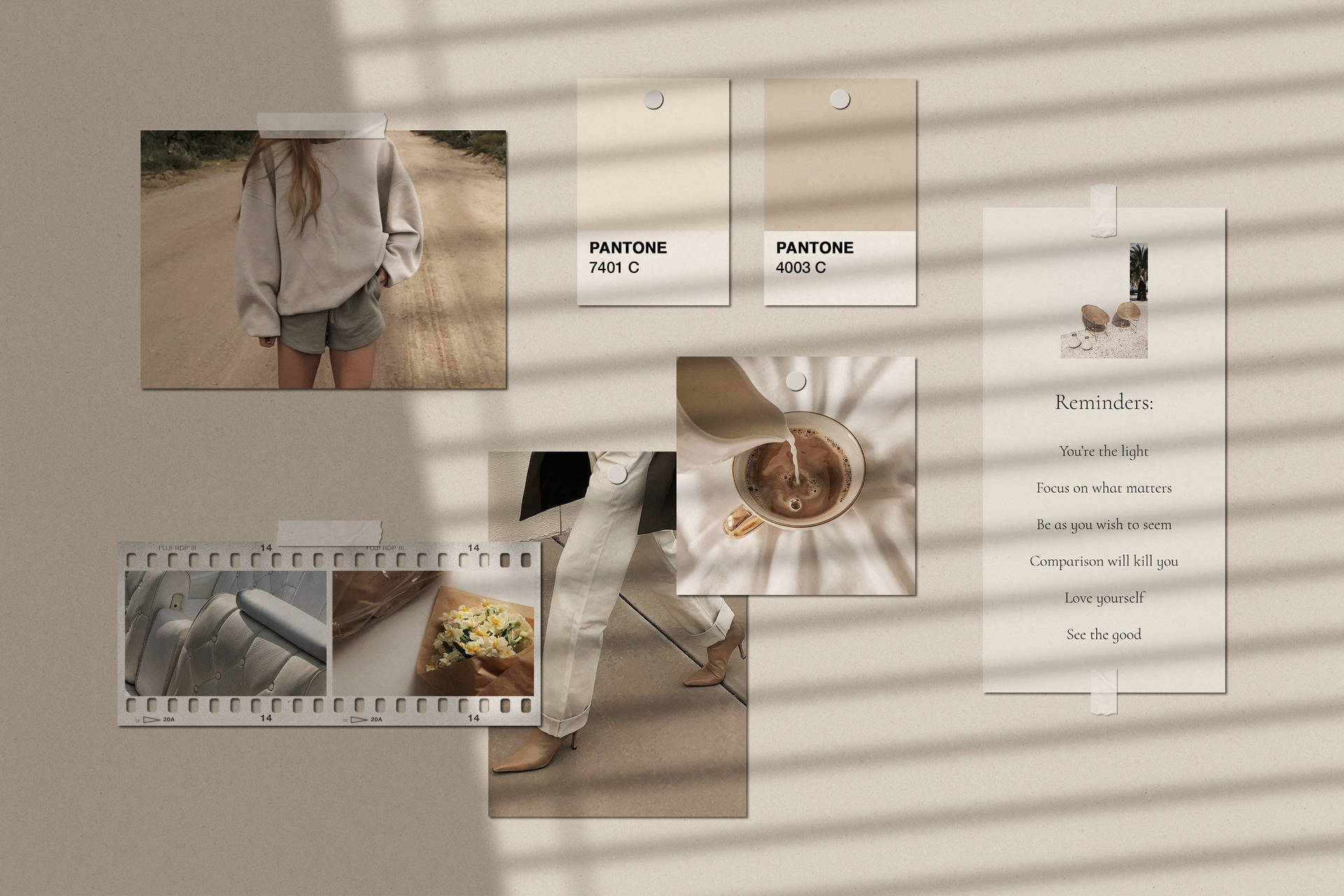 Beige Aesthetic Laptop Wallpaper