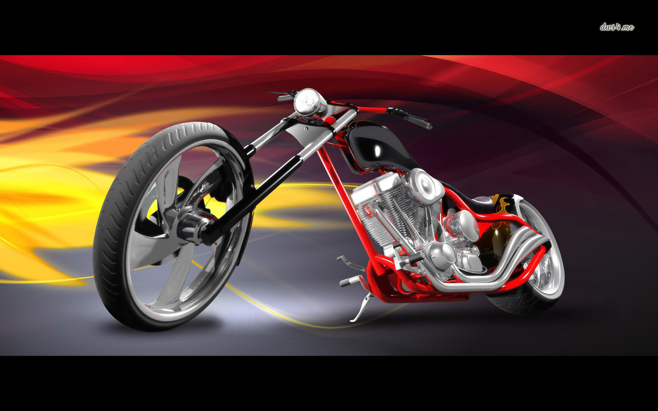 Custom Chopper Wallpaper Motorcycle