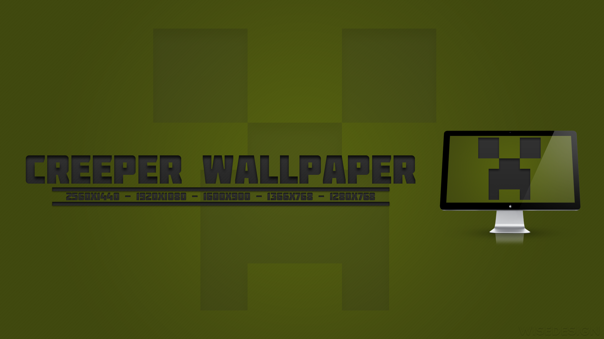 Minecraft Creeper Wallpaper By Liamwise