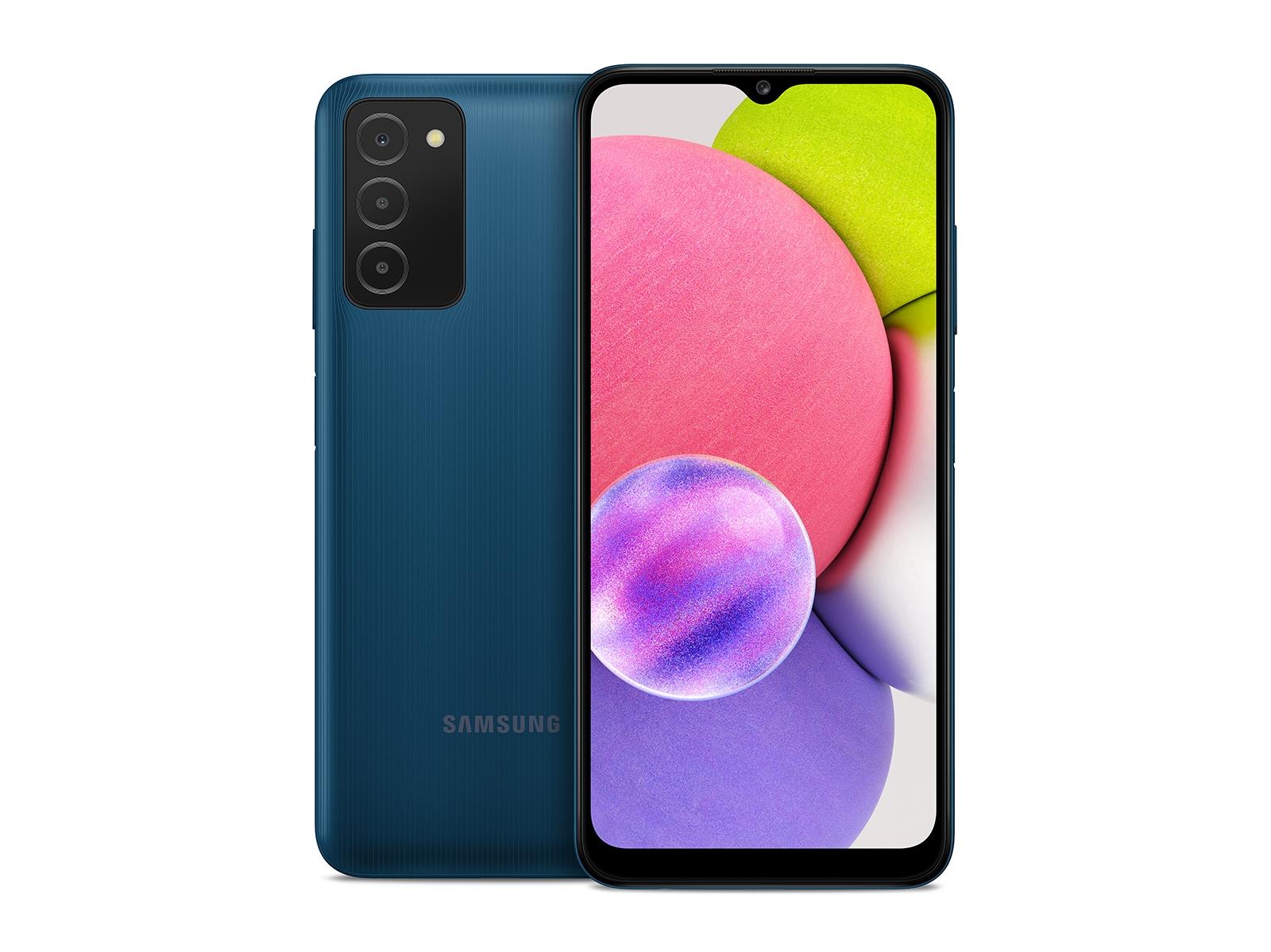 Sm A037uzbdxaa Galaxy A03 Unlocked Blue Samsung Business Us