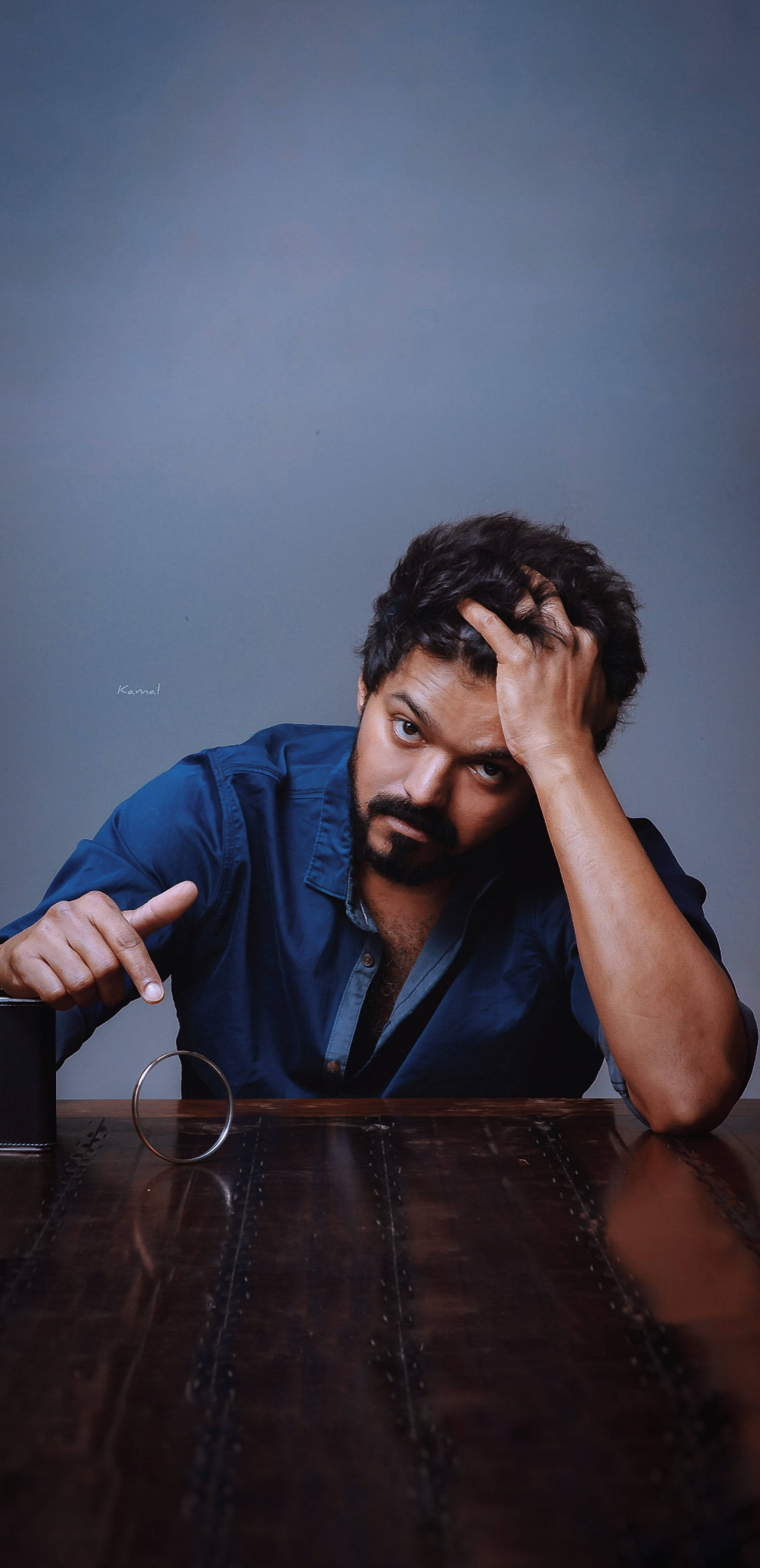 Master Vijay HD Rugged Look Wallpaper