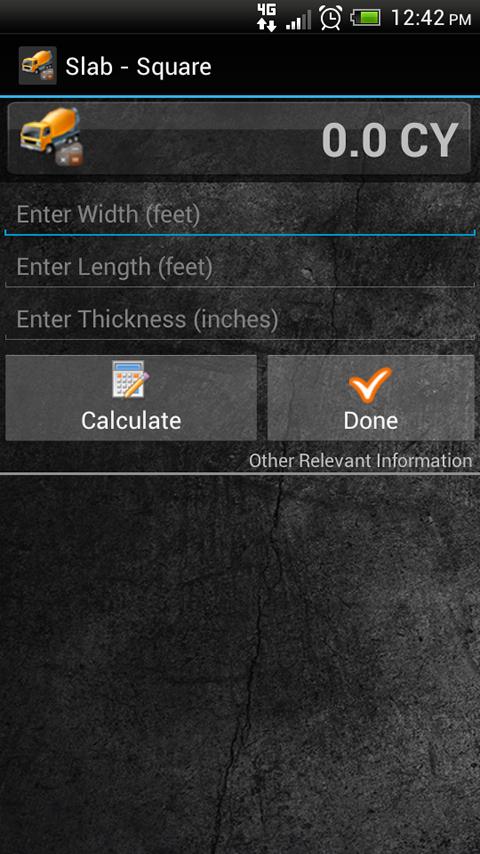 ConCalc   Concrete Calculator   Android Apps on Google Play