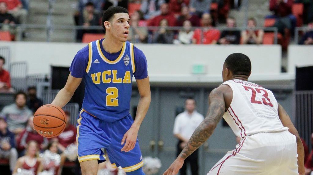 Star Freshman Point Guards Ucla S Lonzo Ball And