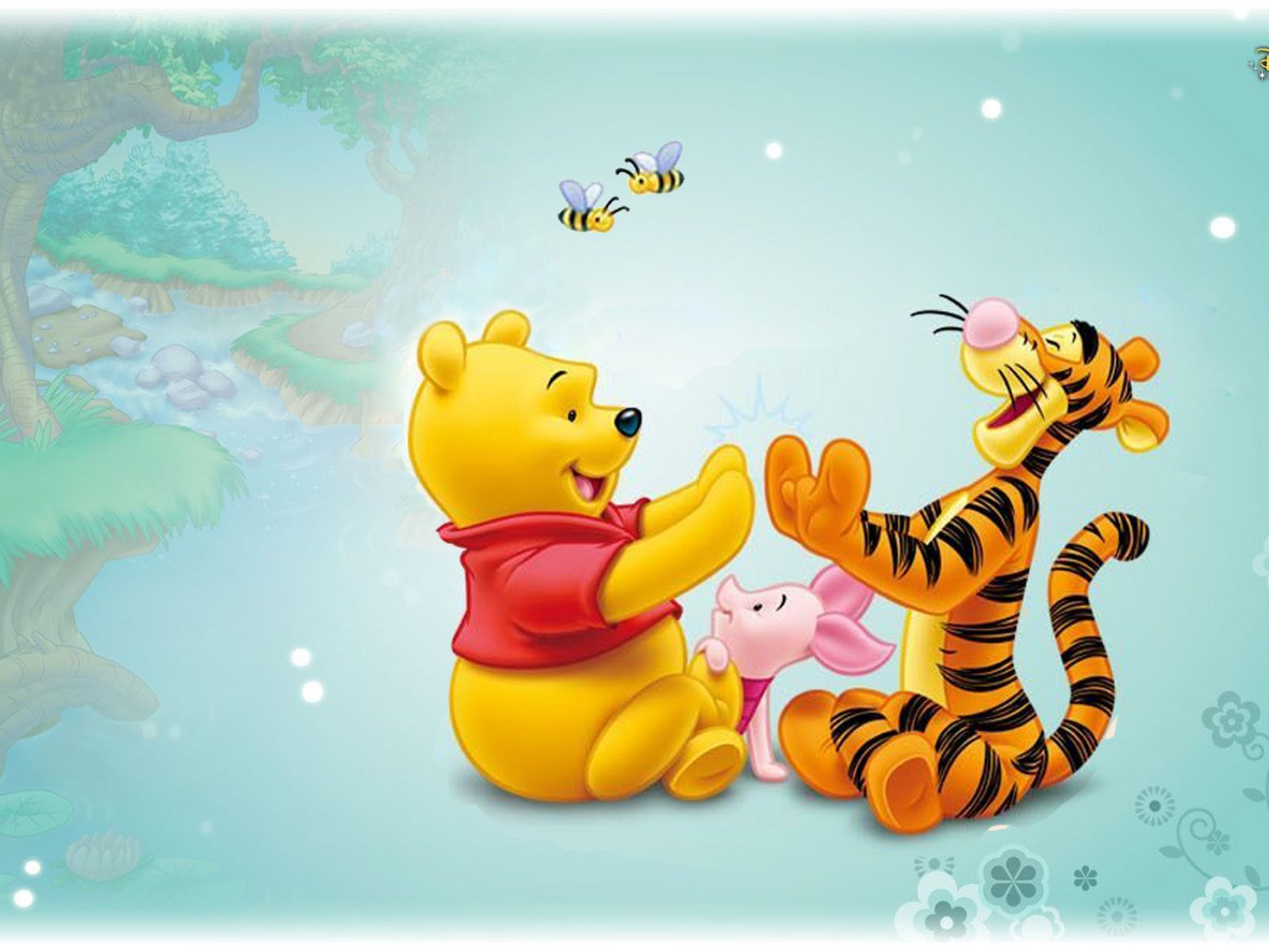 Tigger Piglet And Winnie The Pooh Baby Cartoon Disney HD