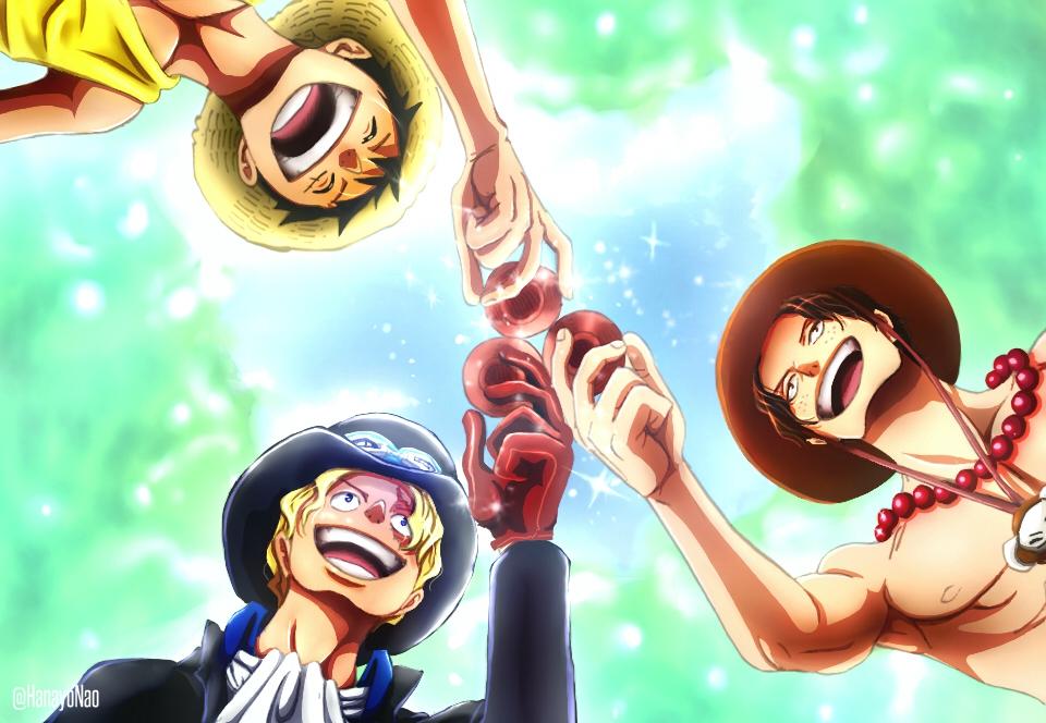 One Piece Asl Reunion Coloring By Hanayo Nao