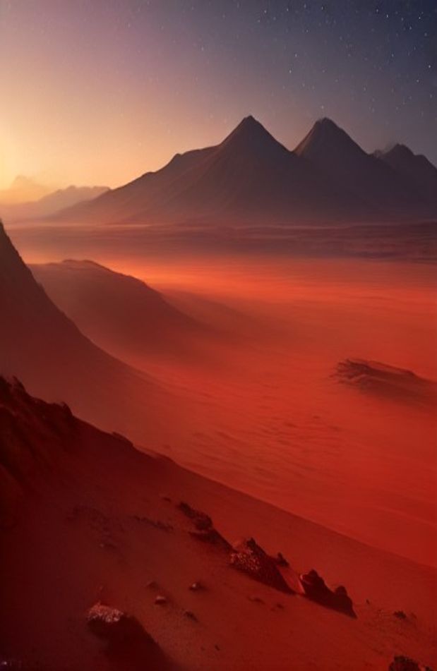 Mars Surface Wallpaper