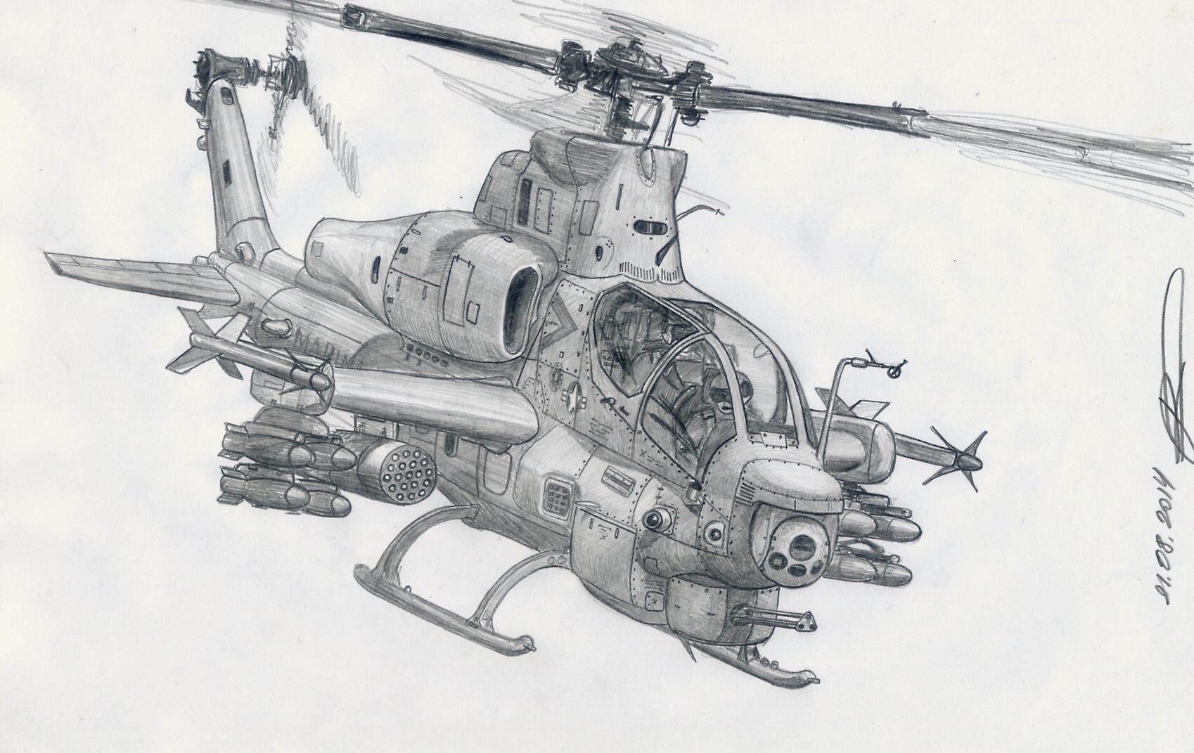 Ah 1z Viper By Grafdewolfgun