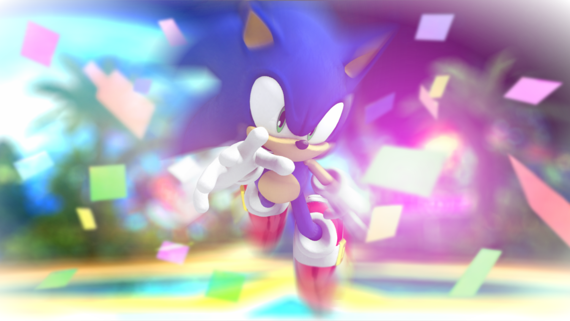 Sonic Colors Wallpaper Reach For The