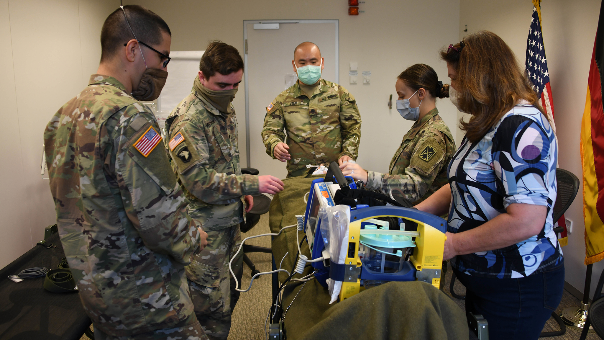 U S Army Garrison Ansbach Health Clinic Covid Contingency