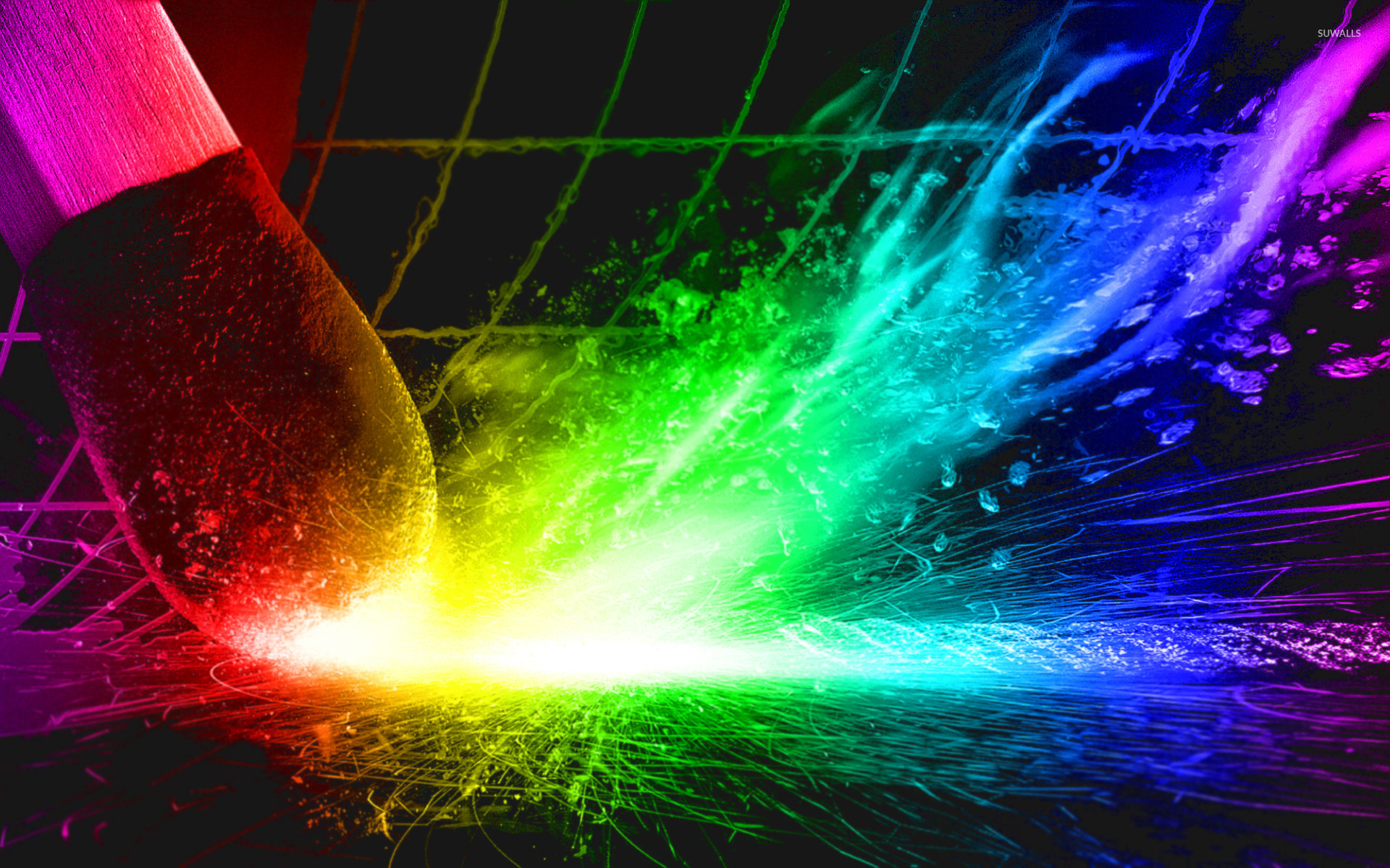Colorful match sparks wallpaper   Artistic wallpapers   16431 1920x1200