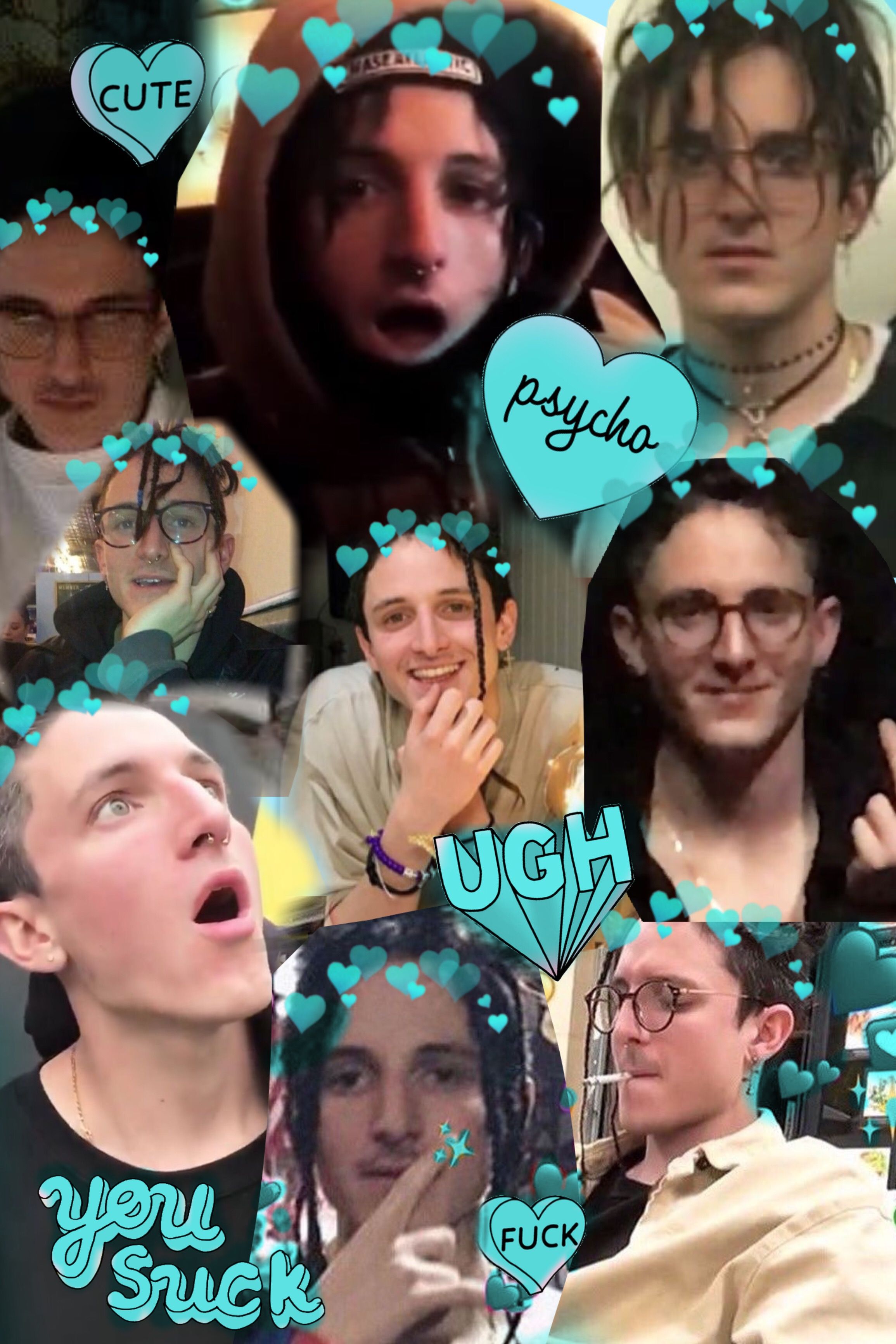 Mitchel Cave Cute Pyscho Lockscreen Lovely Wallpaper Chase