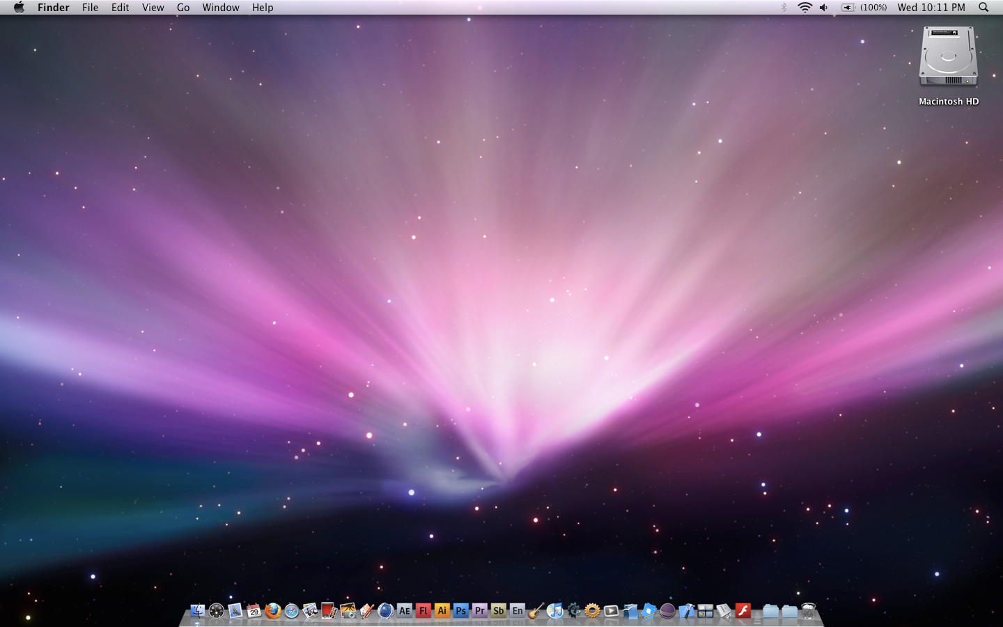 macbook desktop flipclock