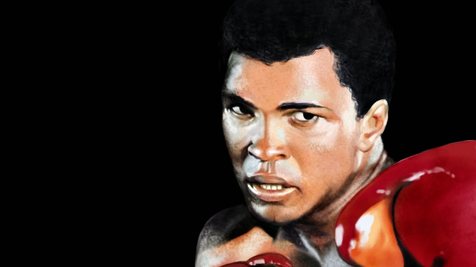 Muhammad Ali Portrait Desktop Pc And Mac Wallpaper
