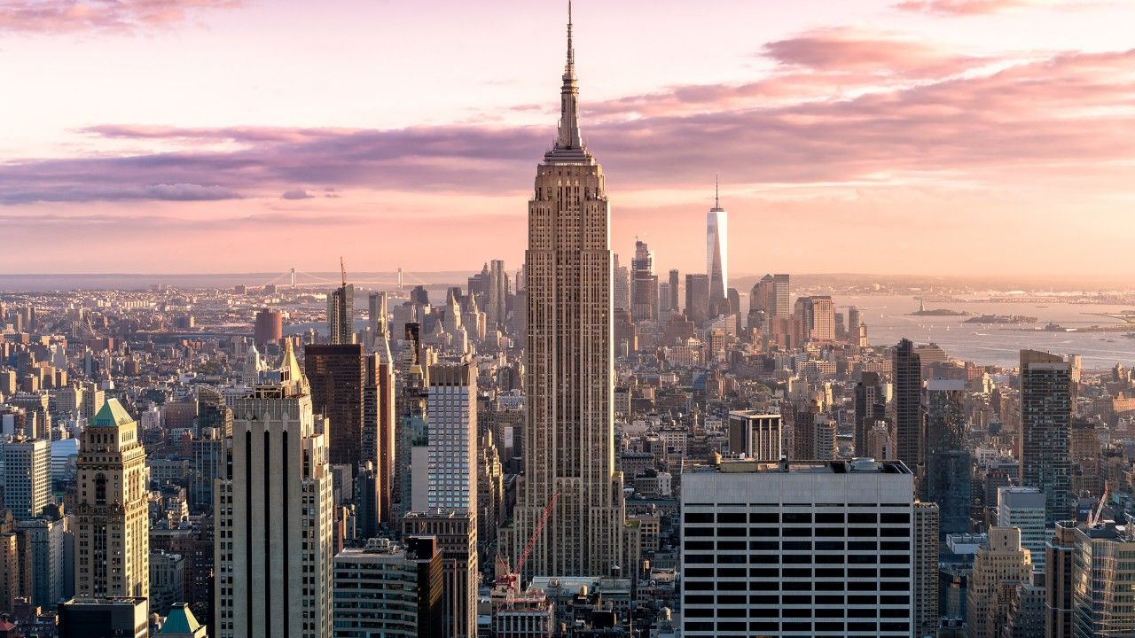 Awesome Manhattan Skyline New York City 4k Wallpaper