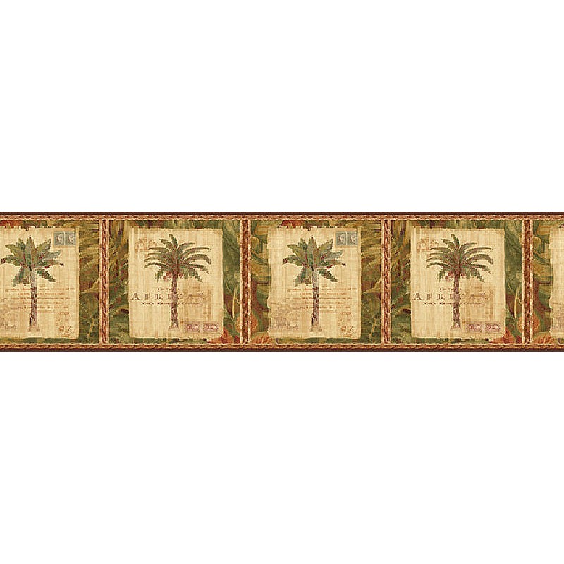 🔥 Free download Wallpaper Border Seaside Palm Tree Border [800x800] for