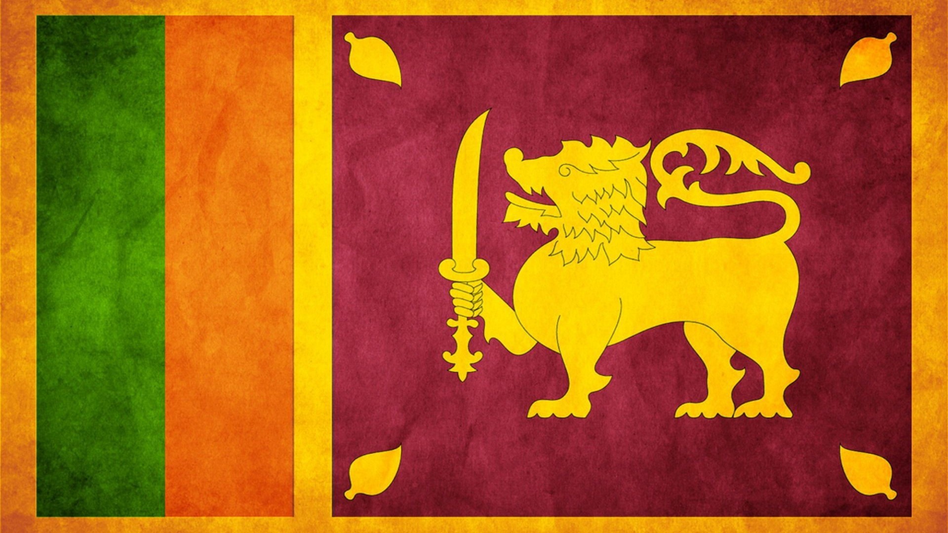 Sri Lanka Flag Wallpaper High Definition Quality Widescreen