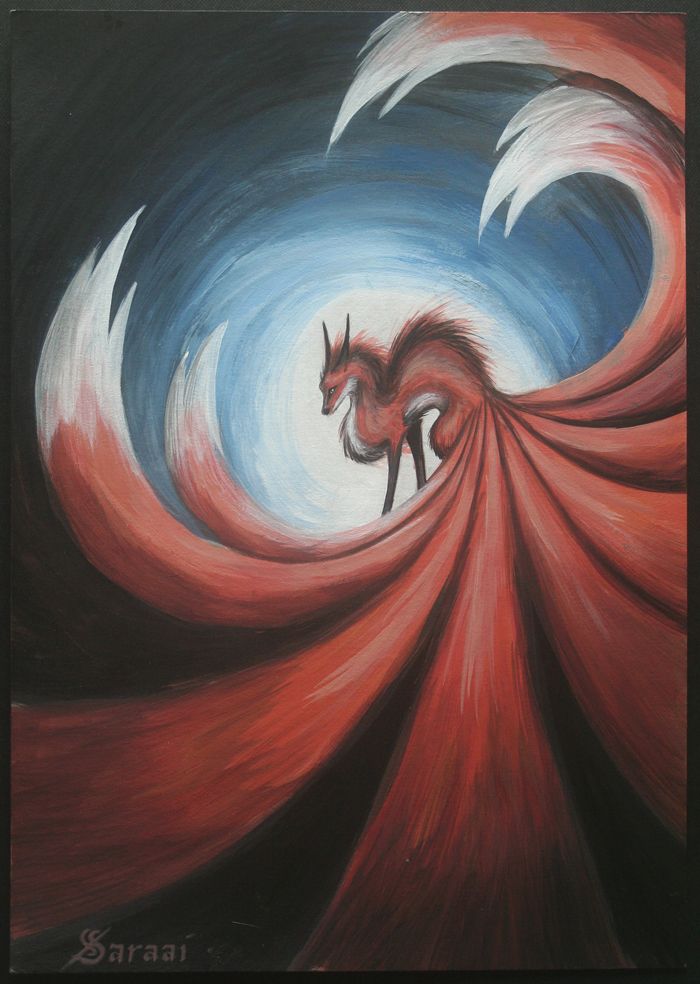Nine Tailed Fox Wallpaper