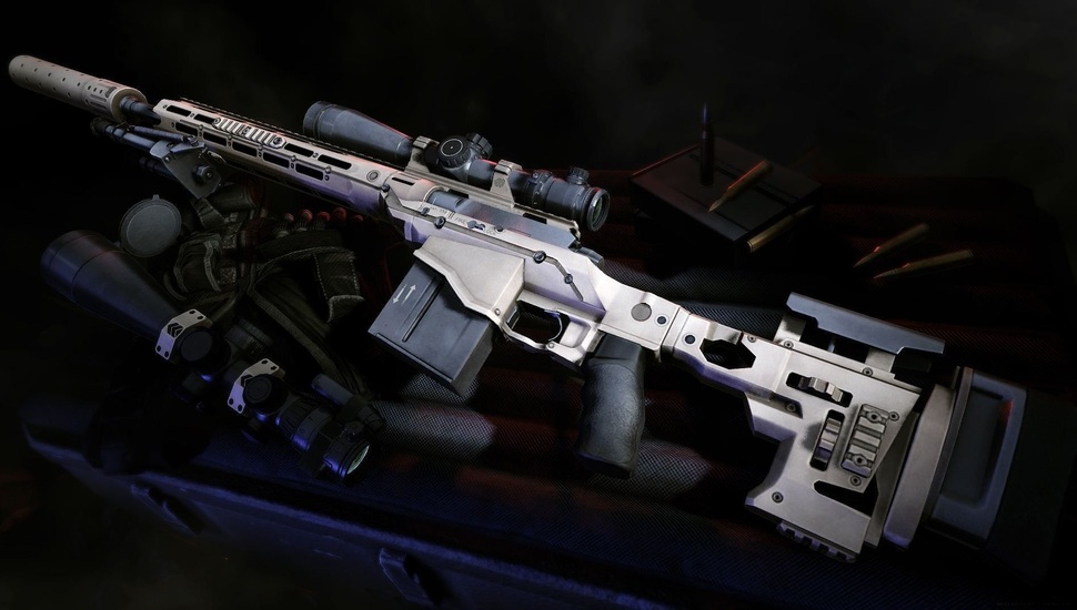 Sight Sniper Rifle Remington Msr Weapons Wallpaper And Desktop