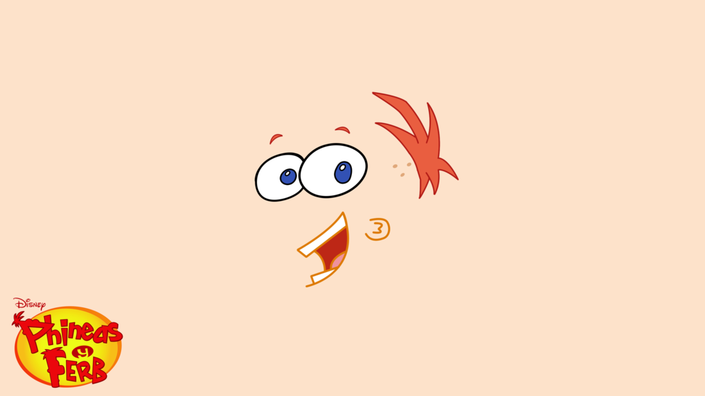 Phineas And Ferb Minimalistic Wallpaper By