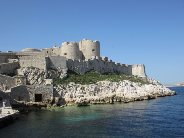 Fortress in Marseille France wallpapers and images