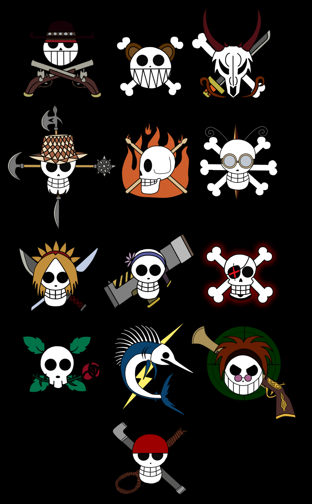 one piece jolly roger wallpaper