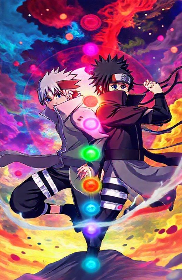 Kakashi And Obito Wallpaper