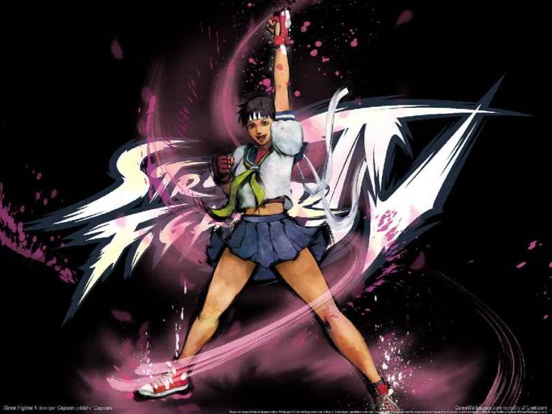 Sakura Street Fighter Iv Wallpaper