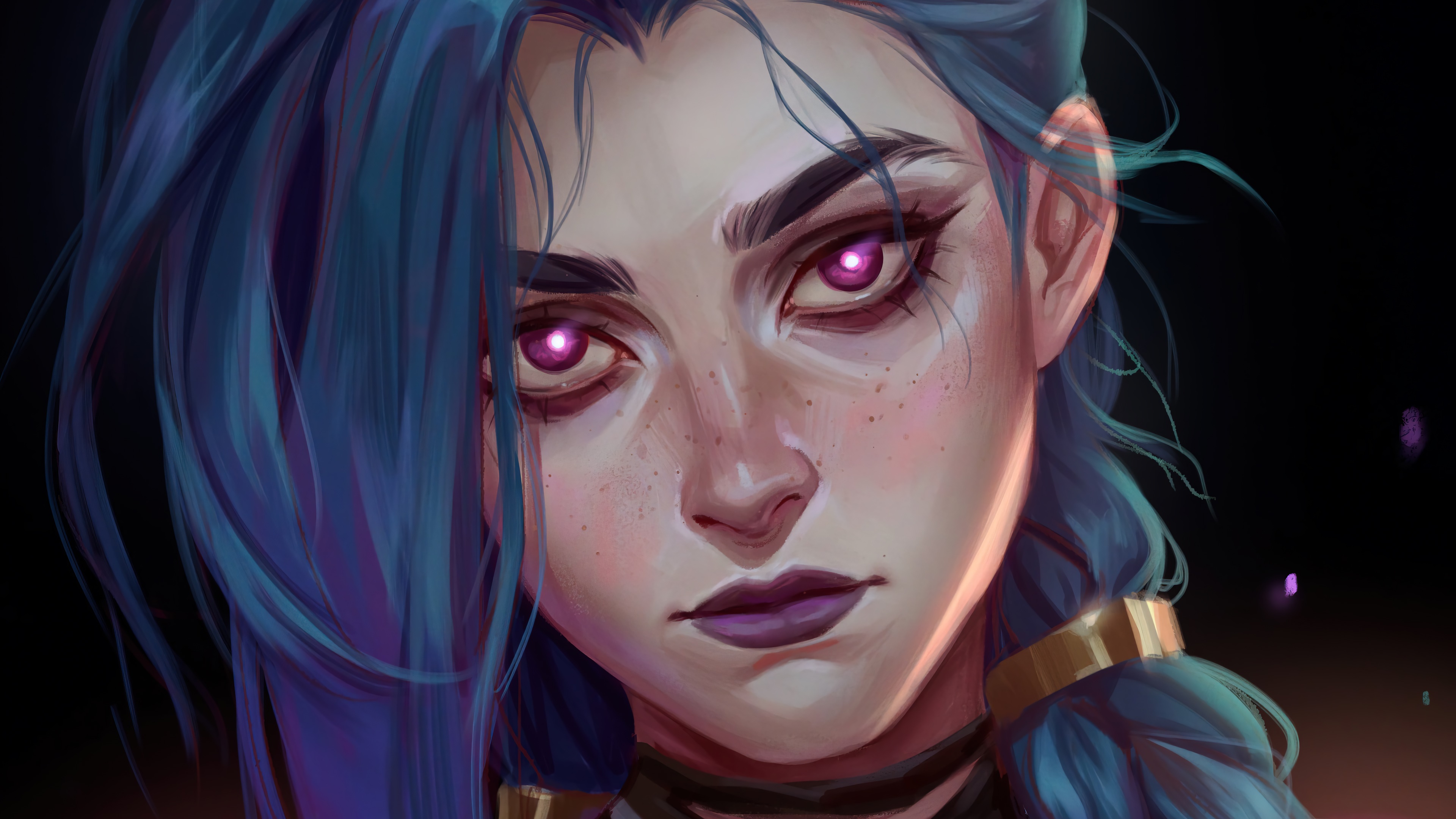 Jinx Arcane Netflix Series Lol Art 4k Hd Wallpaper