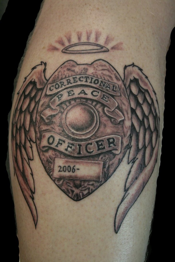 Correctional Officer Badge By Zombiemuse