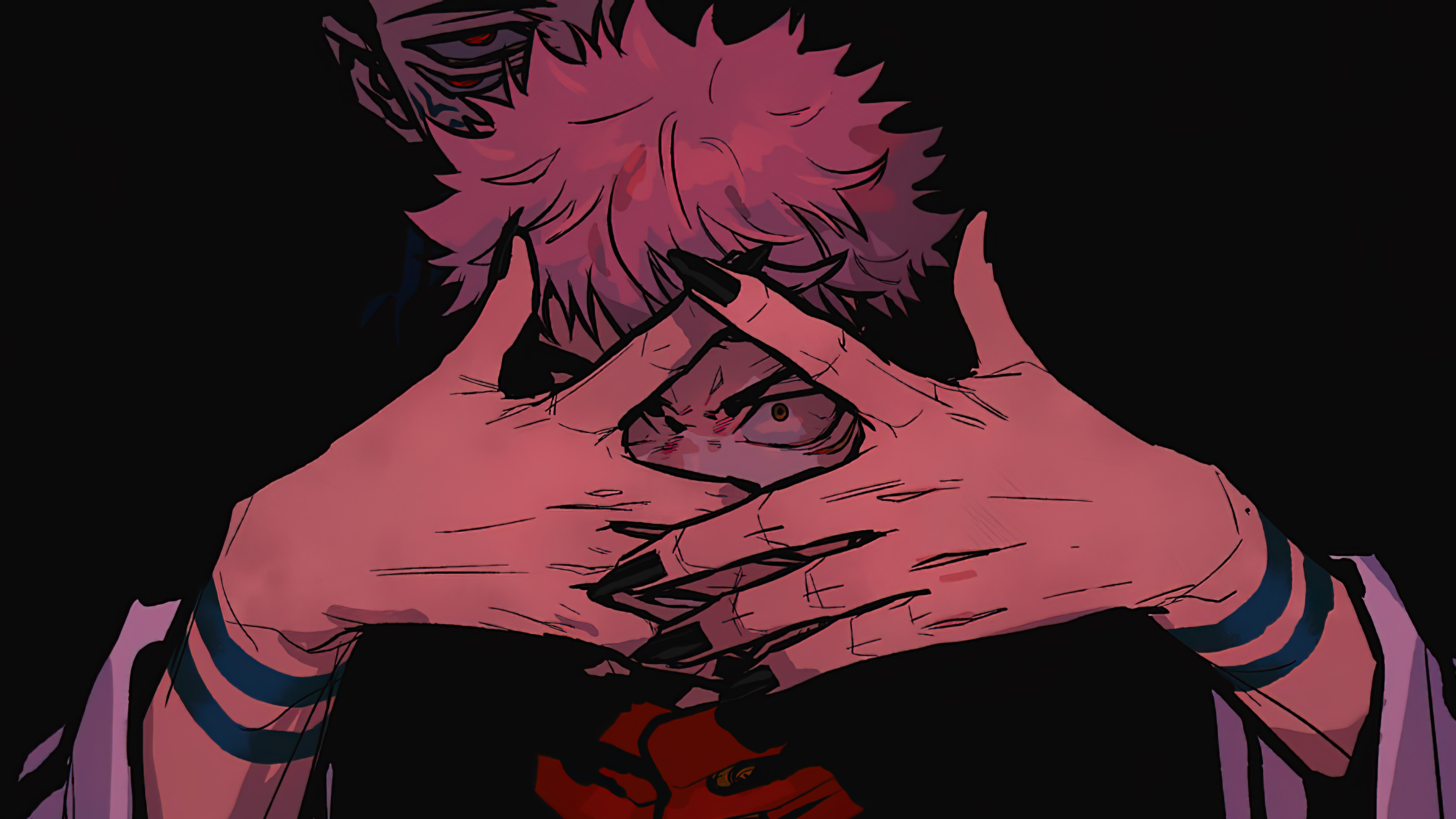 Jujutsu Kaisen Sukuna And Yuji Itadori HD Wallpaper By Grmms