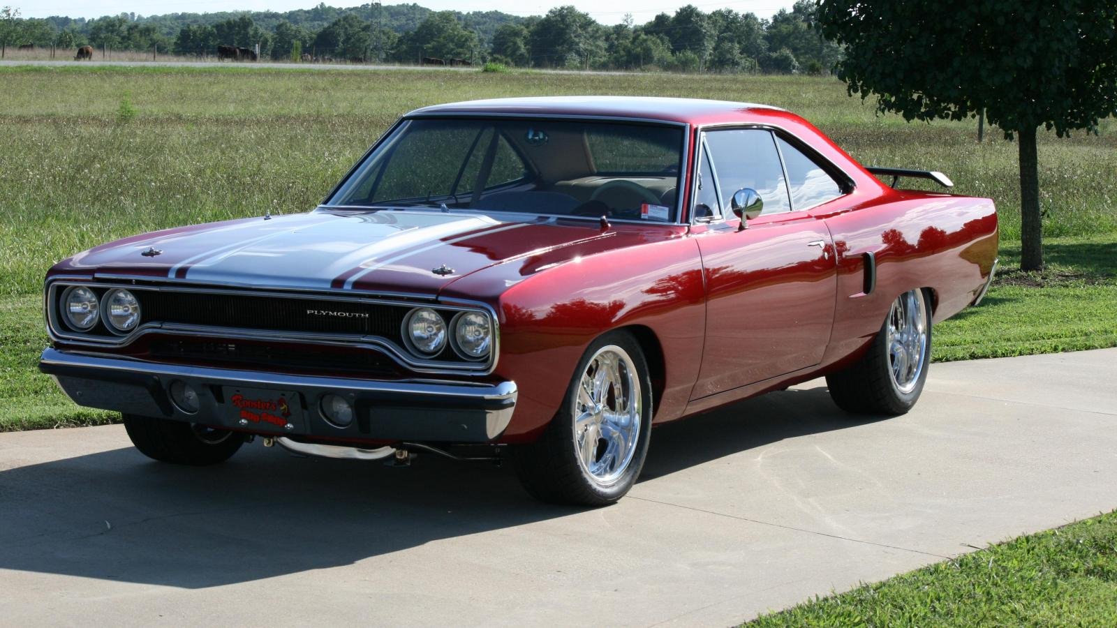 Classic Muscle Plymouth Road Runner Cars Gtx Usa Wallpaper