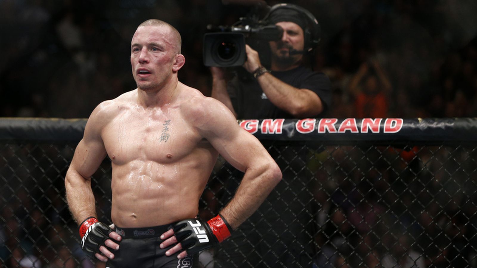 Georges St Pierre Vacates Middleweight Title Wrestling News Wn