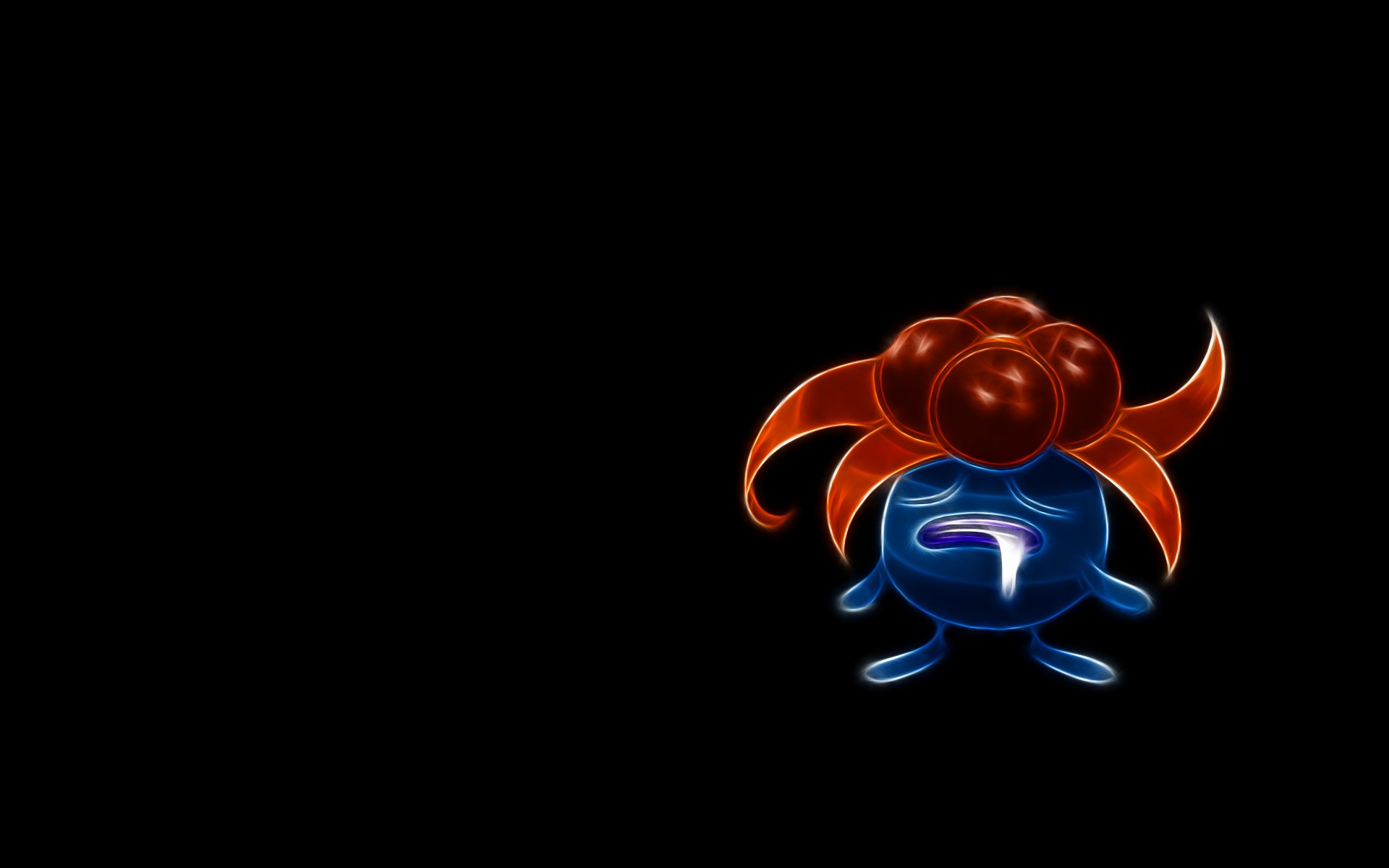 Neon Blue Wallpaper Pokemon 3d For Desktop
