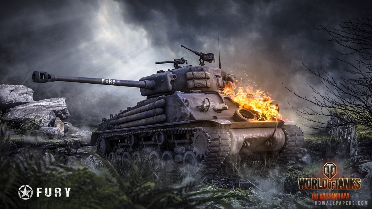 Fury Tank World Of Tanks HD Wallpaper IHD
