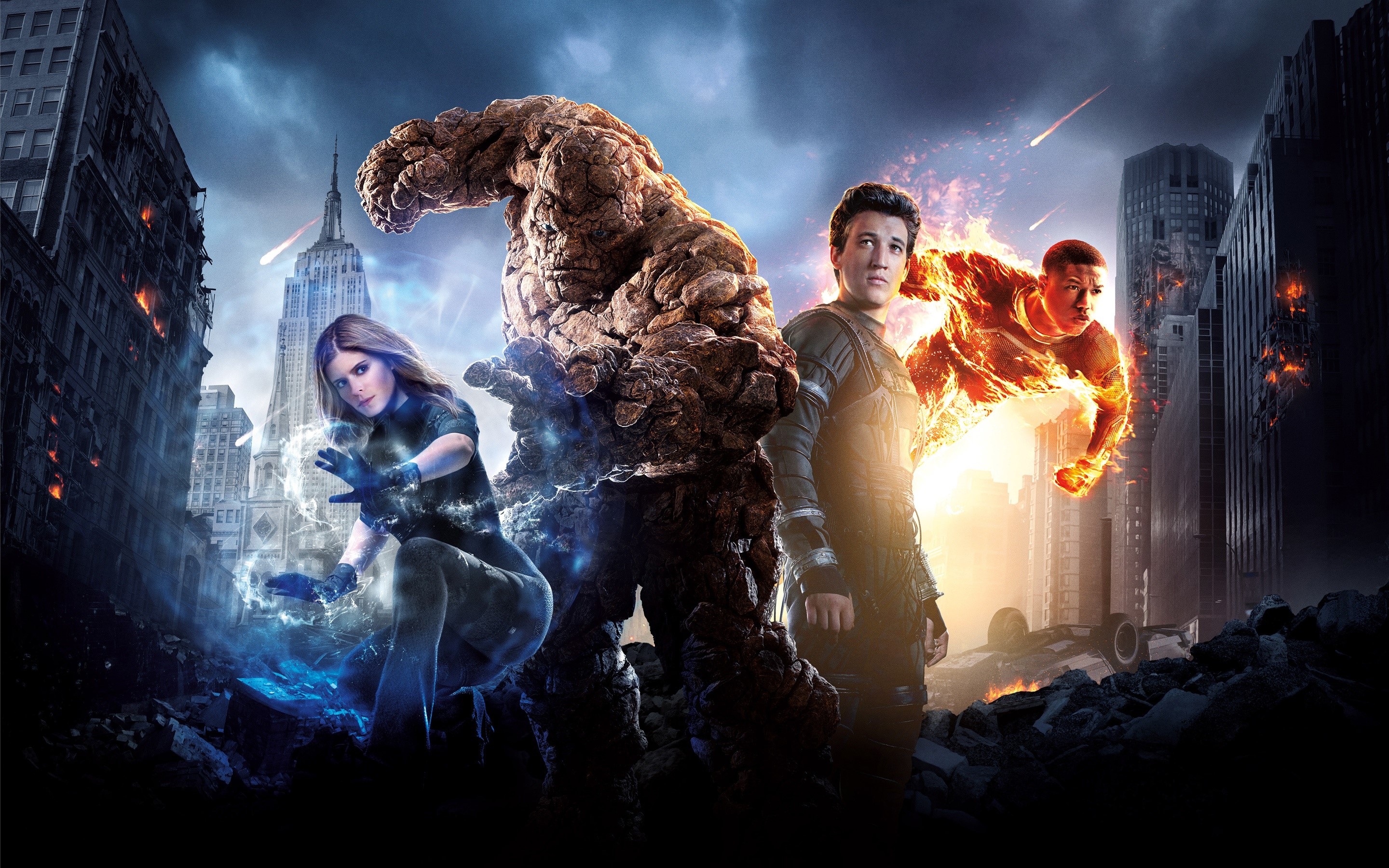 Characters Of The Fantastic Four Wallpaper Id