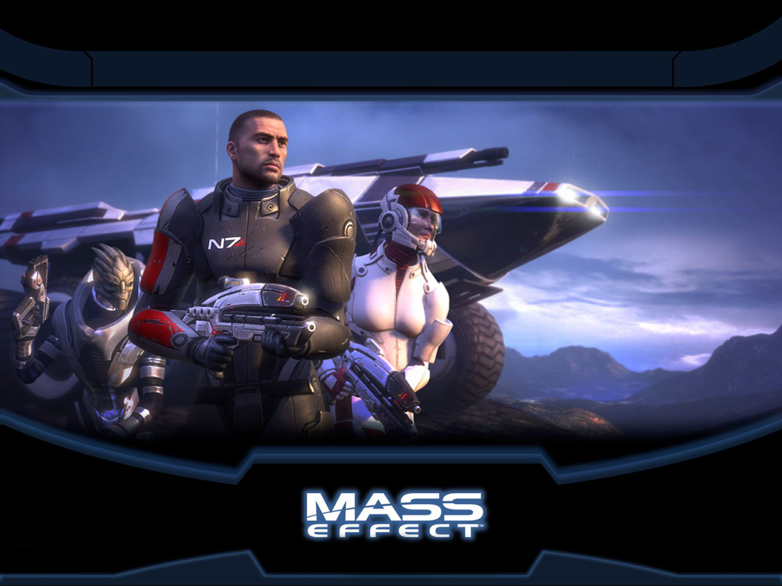 Mass Effect Game Wallpaper Is A Sequence Of Sci Fi Action