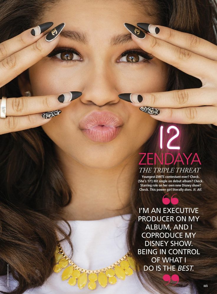 Zendaya Coleman 2014 ZENDAYA COLEMAN in Seventeen Magazine March