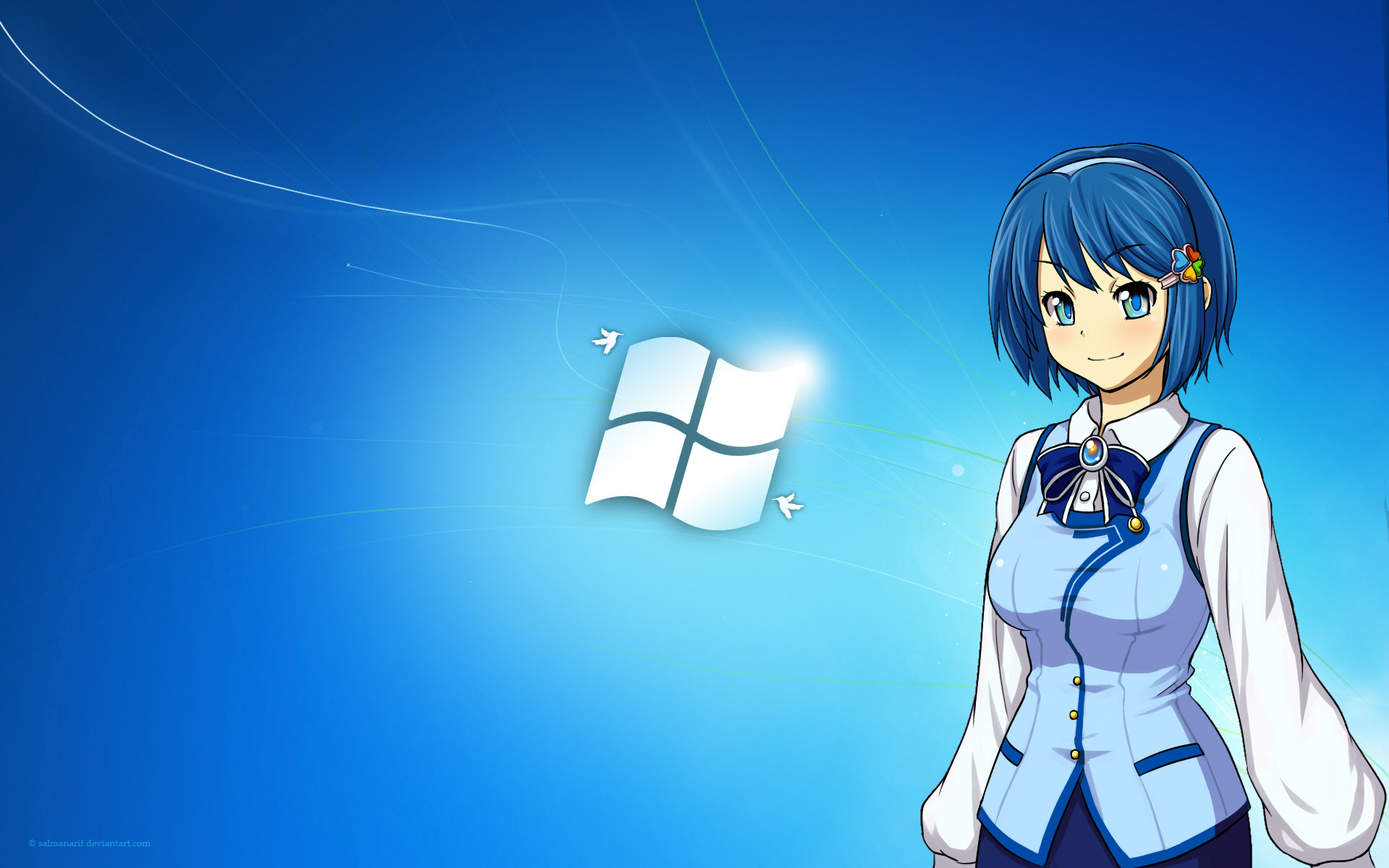 [46+] Anime Girl Wallpaper Windows 10 on WallpaperSafari