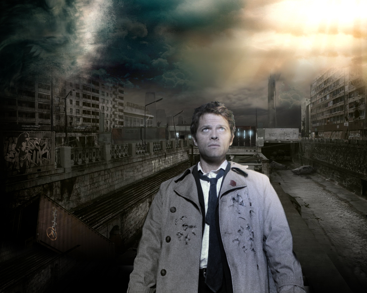 Supernatural Castiel Wallpaper Misha