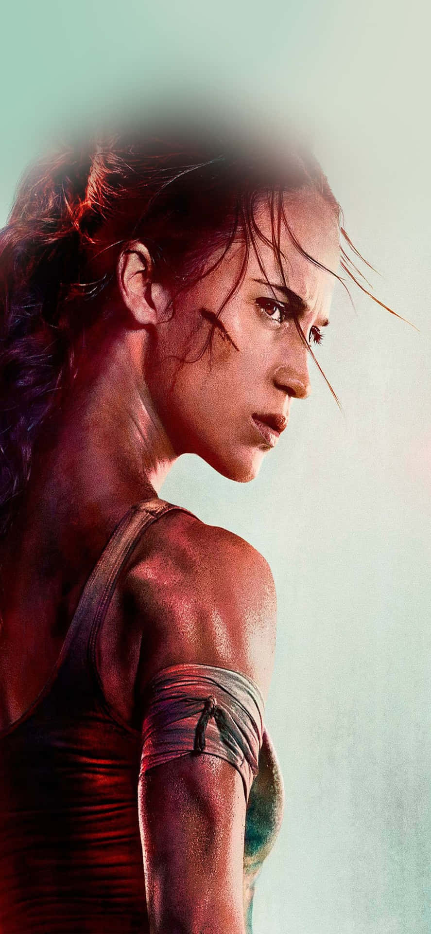 Get Ready For Rise Of The Tomb Raider On iPhone Xs Max Wallpaper